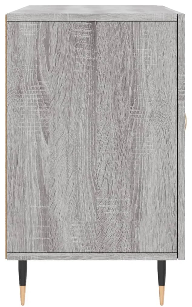 Aparador 100x36x60 cm derivados de madeira cinzento sonoma