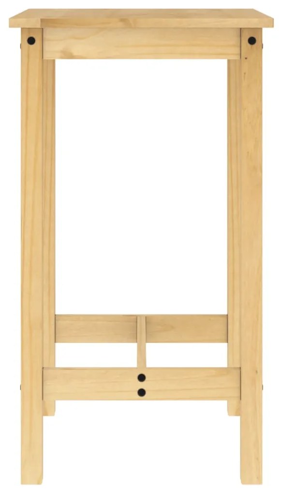 5 pcs conjunto de bar pinho maciço