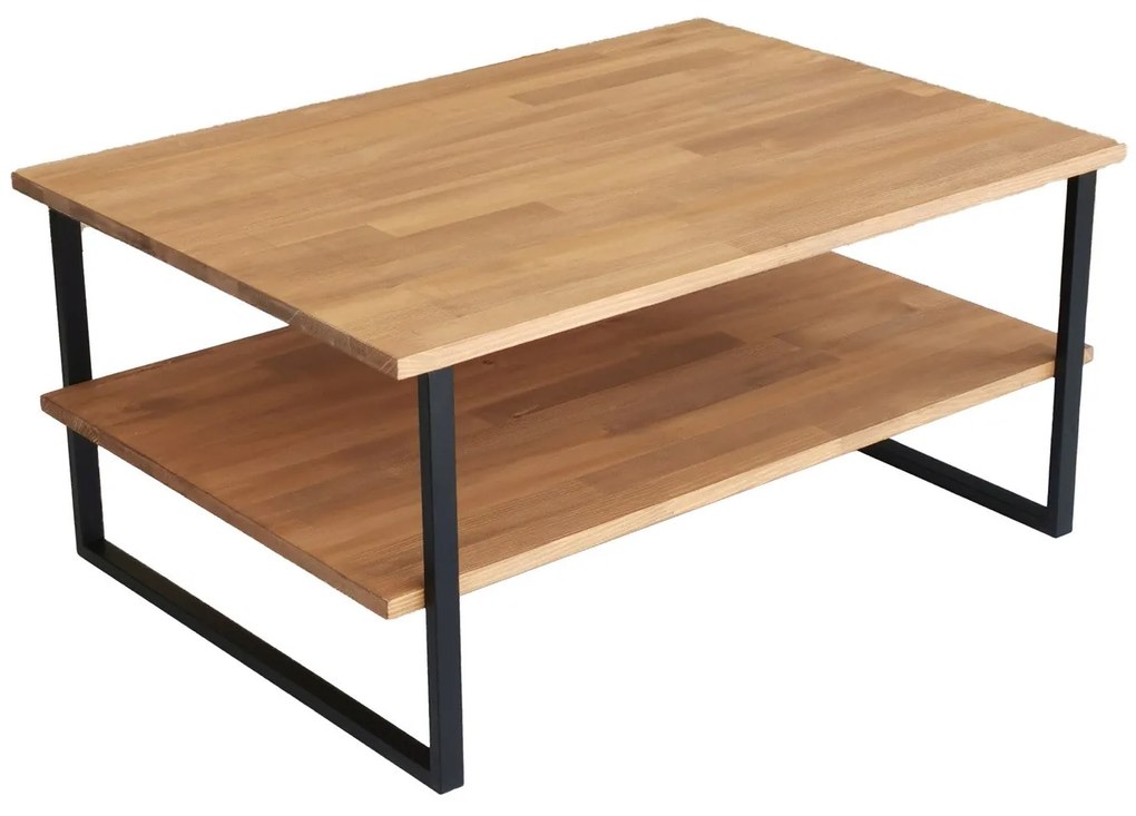 Mesa de Café Neta - Carvalho - 85x40x60 cm