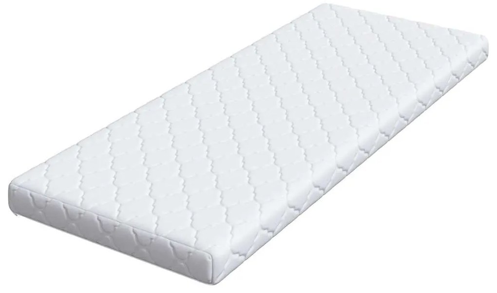 Colchões Branco 200 x 80 cm Tecido 100% poliéster