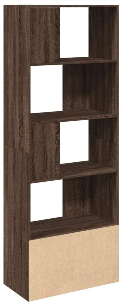 Estante 70x36x189 cm derivados de madeira carvalho castanho