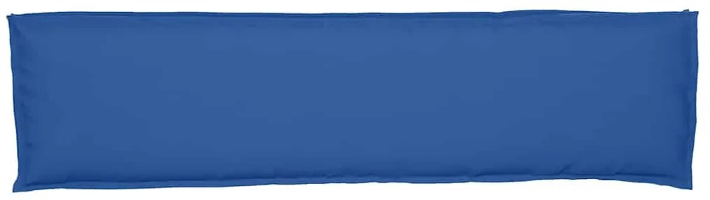 Cojines de Palete para Banco 2 pcs Azul Royal 150x40x8 cm Tecido Oxfor