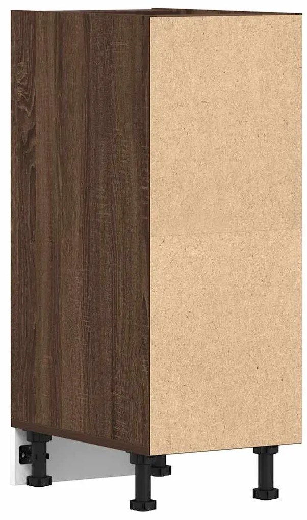 Armário inferior “Riga” 30x44,5x81,5cm carvalho castanho