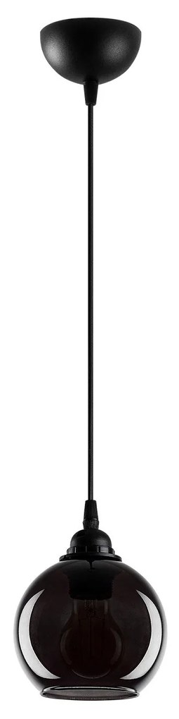 Candeeiro de Teto Smoked – Fume – 15 x 15 cm