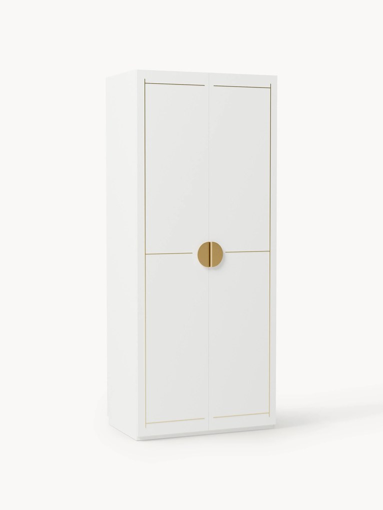 Roupeiro modular com portas de batente Denise, L 100 cm, vários tamanhos