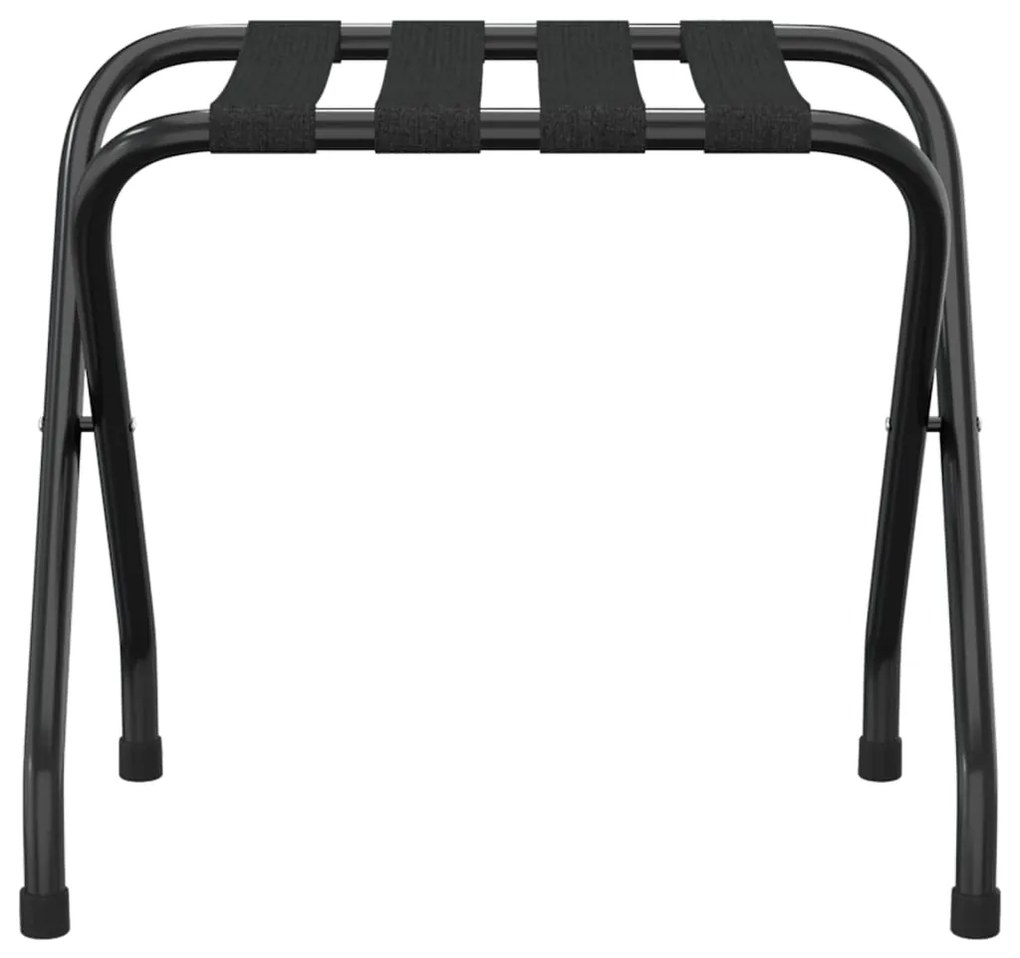 Suporte de bagagem 56x40x49 cm preto