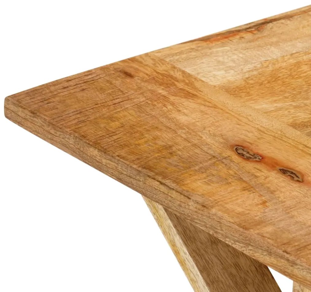 Mesa de centro 110x52x40 cm madeira de mangueira maciça
