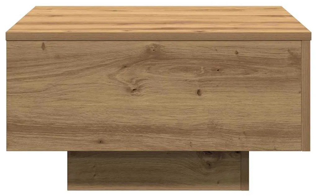 Mesa de Centro vidaXL Artisian Carvalho 55x55x31 cm em Madeira de Enge