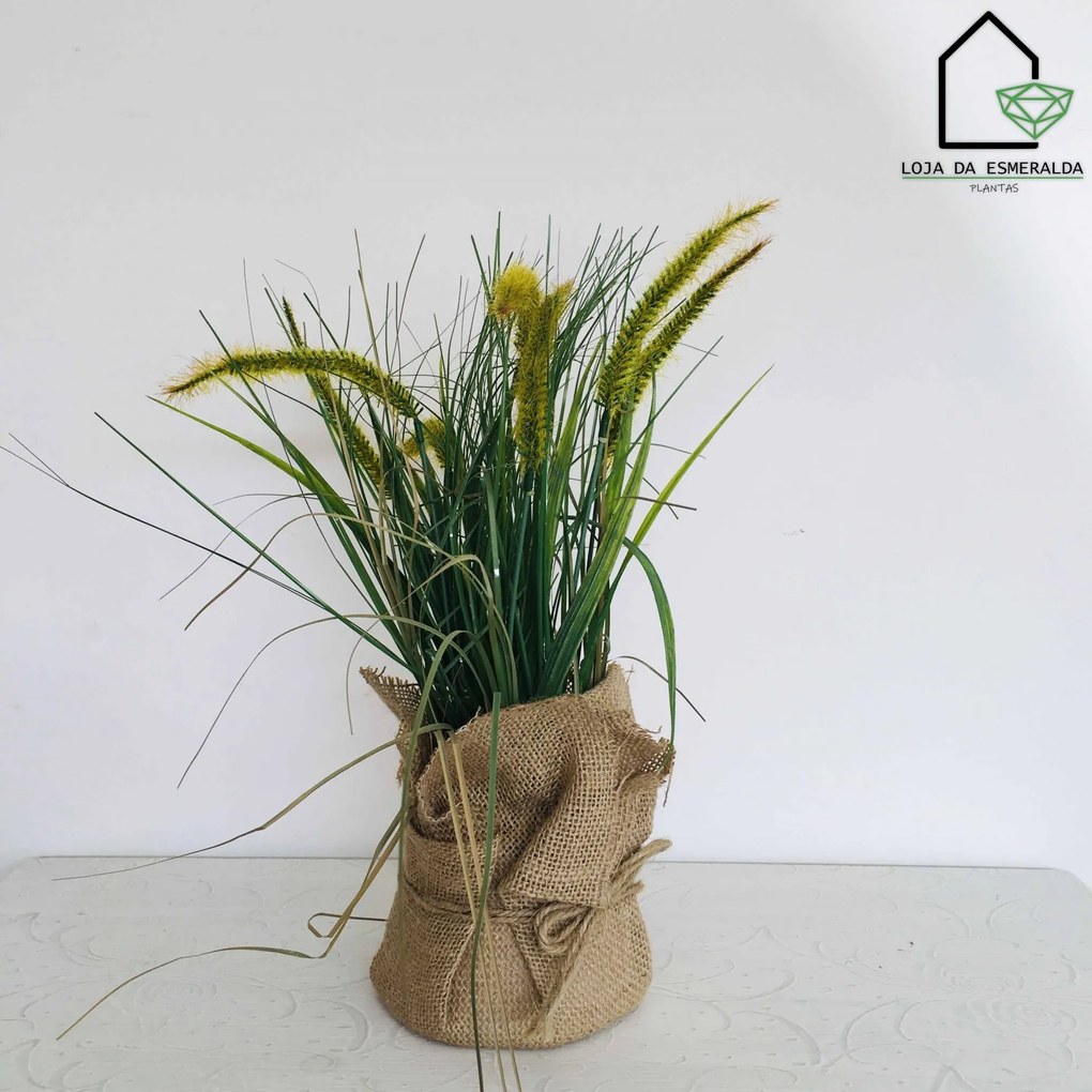 Plantas Artificial c/Rafia - grande