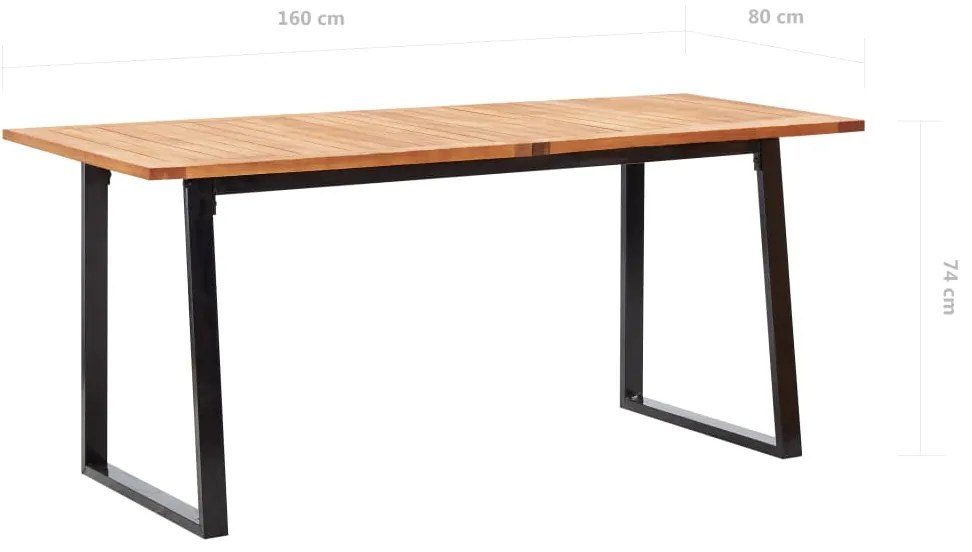 7 pcs conj. jantar p/ exterior vime PE madeira acácia cinzento