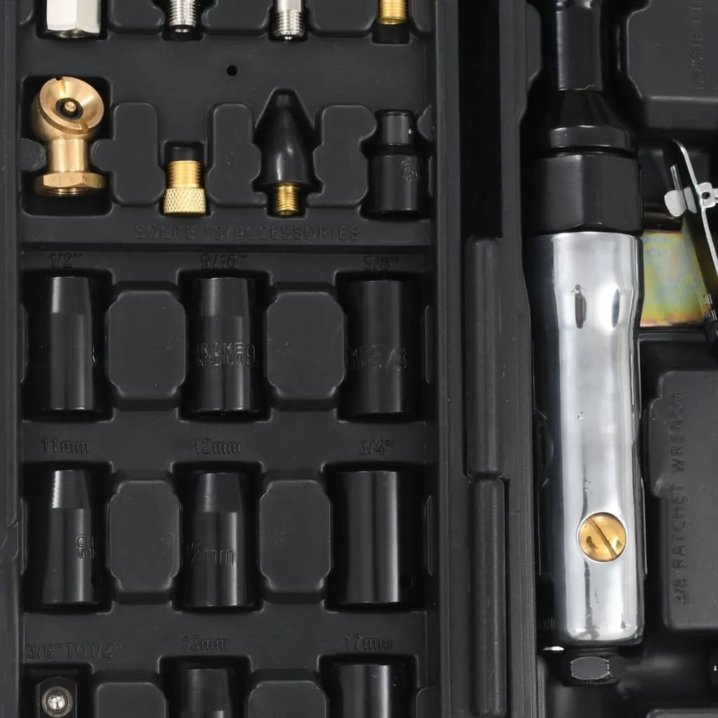 Kit de ferramentas pneumáticas 70 pcs