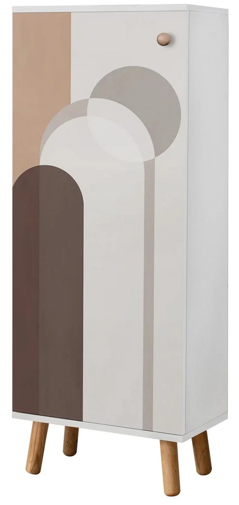 Sapateira Vegas – Branco – 50 x 135 x 38 cm