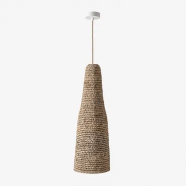 Lâmpada De Teto Suspensa Para Exterior Jessica Natural - Branco & Ø25 Cm - ↑75 Cm Jessica - Sklum