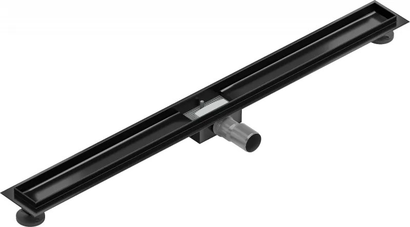 Mexen Flat corpo para ralo linear de 90 cm, preto - 1715090
