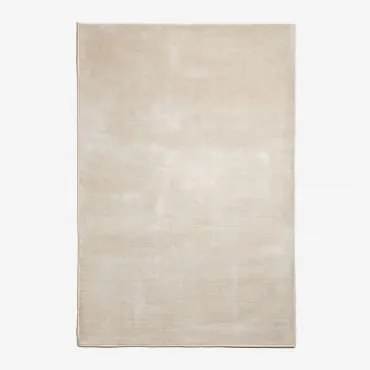 Tapete Retangular Em Poliéster Daroca Crema & 200 X 300 Cm - Sklum