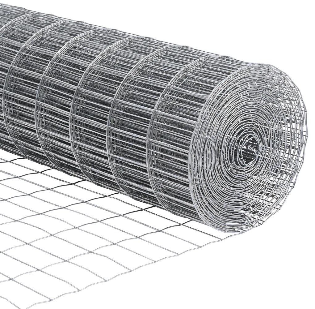 Cerca Euro da com 7 Postes de Espinho 0.8x10 m em Aço Galvanizado