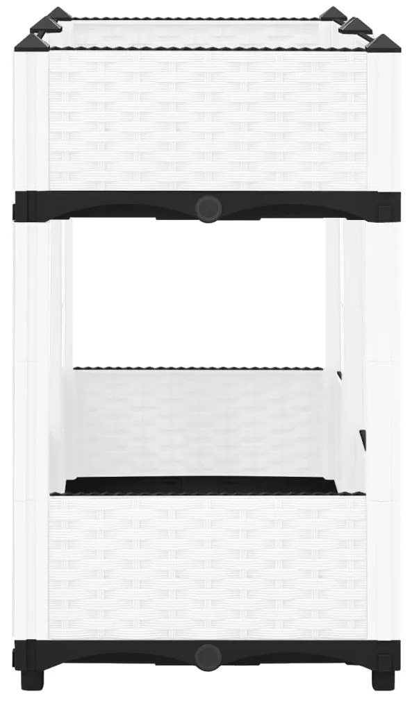 Canteiro elevado 80x40x71 cm polipropileno