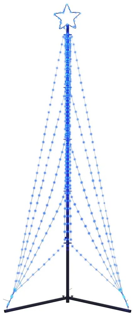 LED Árvore de Natal 525 LEDs Azul 302 cm