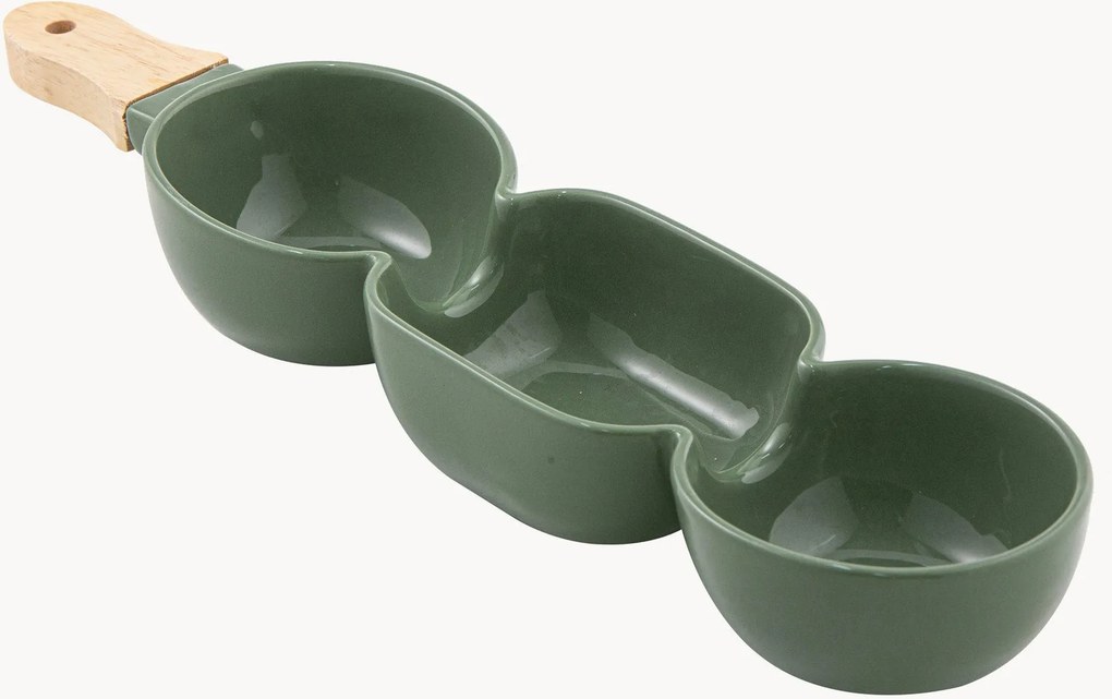 Taças para snacks de porcelana Alto Serve & Share, conjunto de 3