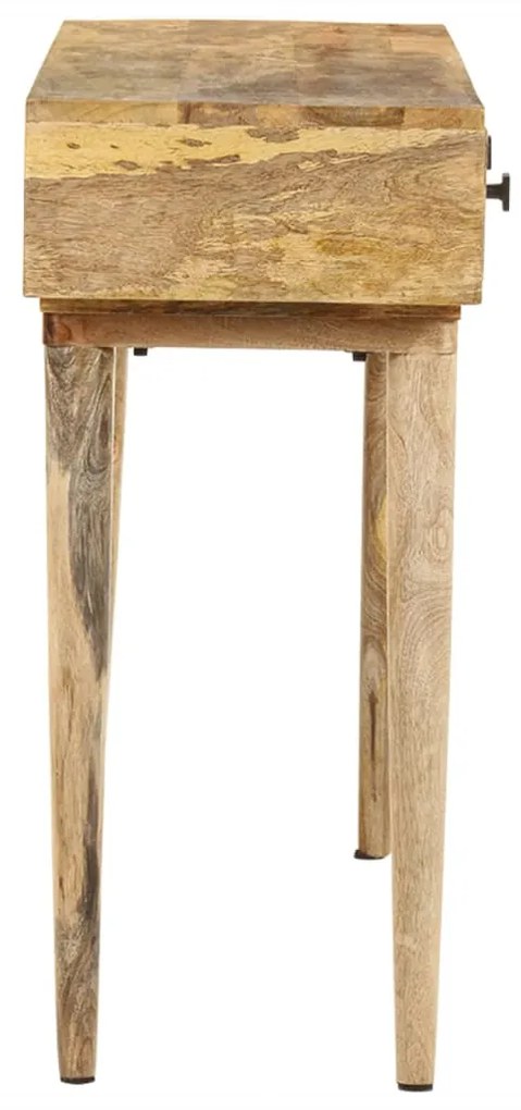 Mesa consola 115x35x76 cm madeira de mangueira maciça