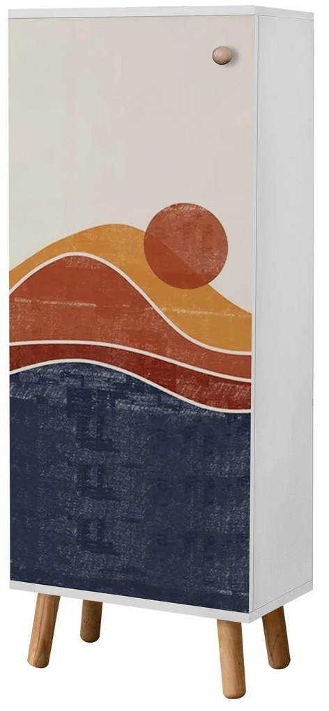 Sapateira Vegas – Branco – 50x135x38 cm