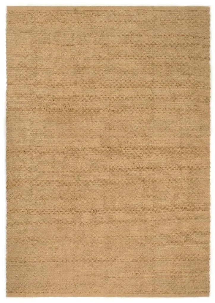 Tapete retangular natural 160x230 cm juta