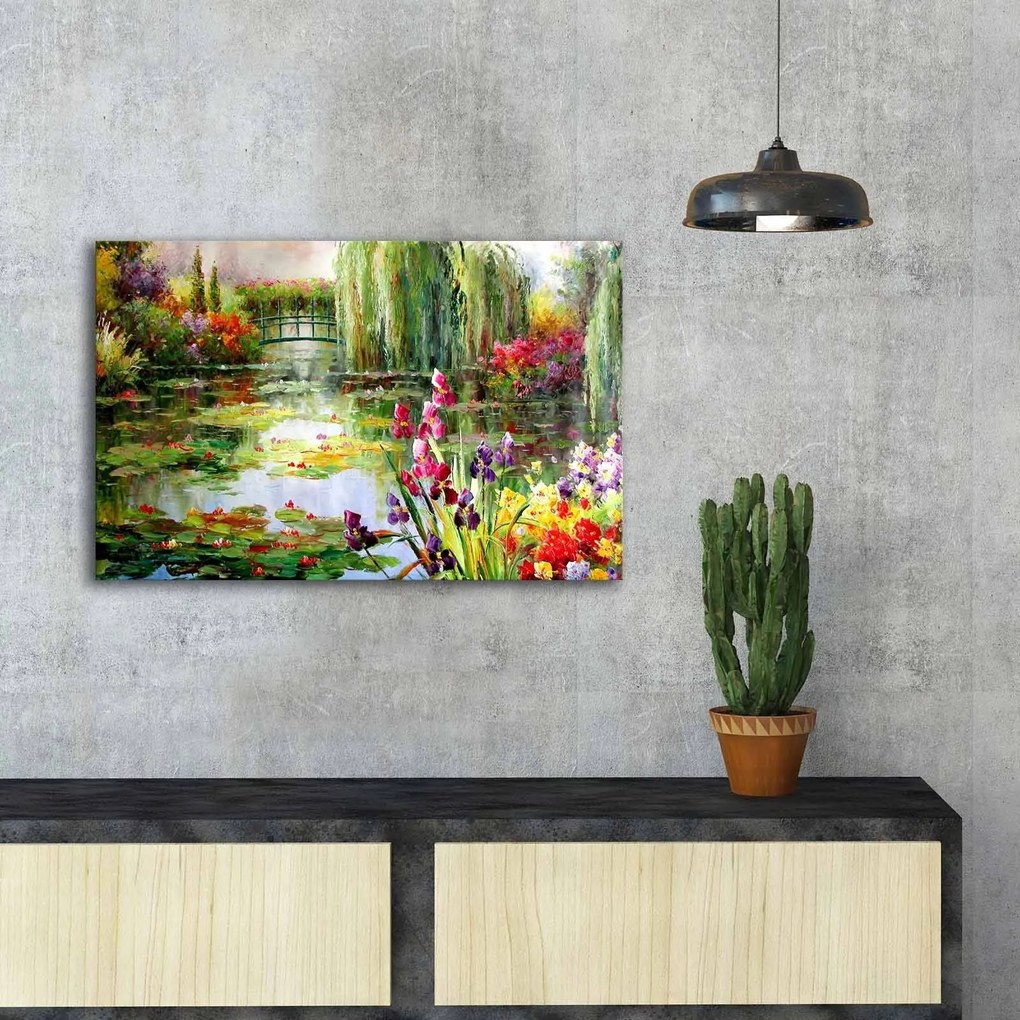 Quadro Decorativo FAMOUSART-116 – Multicolor – 45 x 70 cm