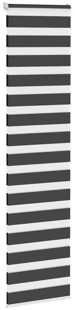 Cortina de zebra 60x230 cm largura do tecido 55,9 cm poliéster