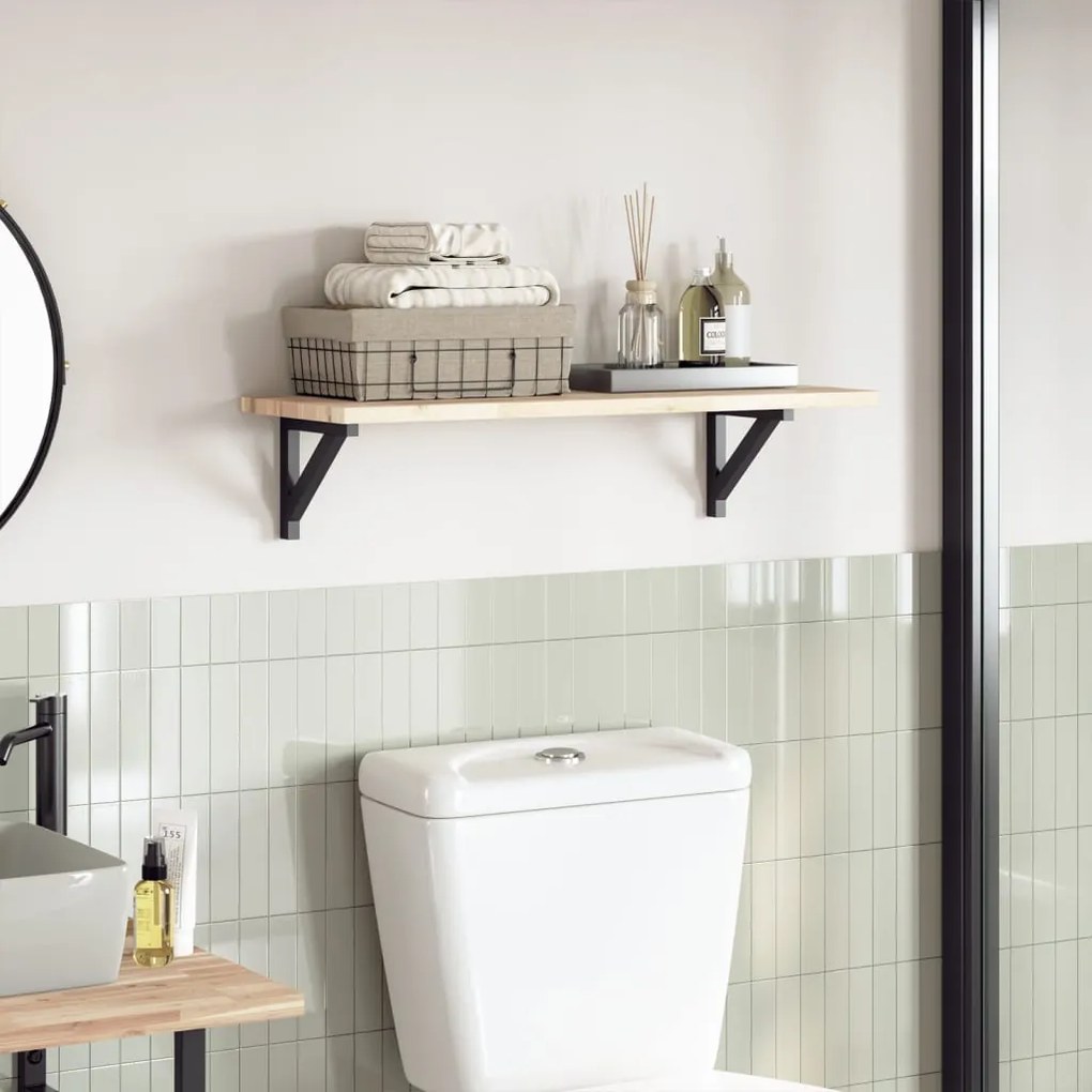 vidaXL Tampo de mesa retangular 80x30x2 cm madeira de acácia maciça