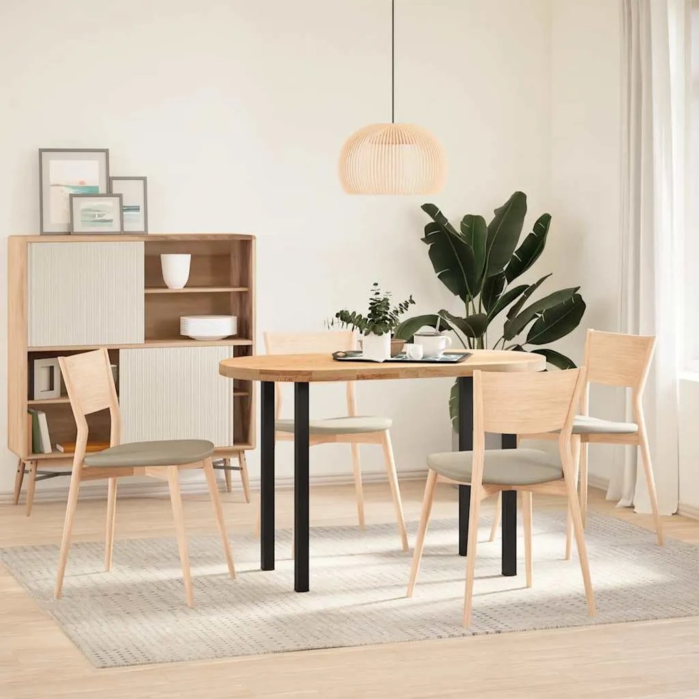 Pés de mesa de console 4 peças, preto, 72-74 cm, aço