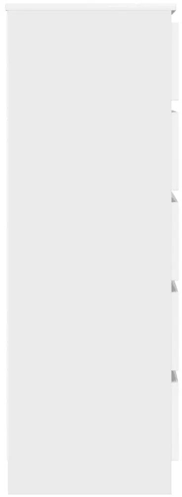 Armário de gavetas 60x36x103 cm derivados de madeira branco