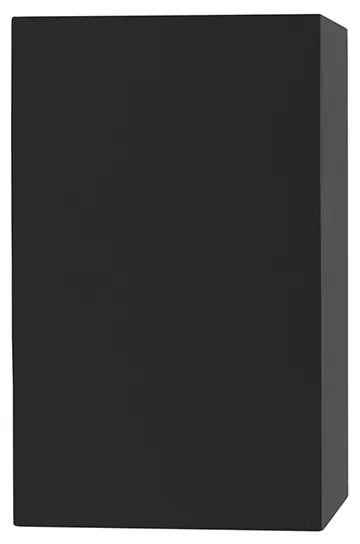 Conjunto de 4 Apliques Modernos Pretos 2-luzes IP44 - Baleno