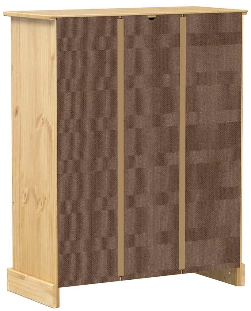 Sapateira Corona 86x38,5x108 cm madeira de pinho maciça