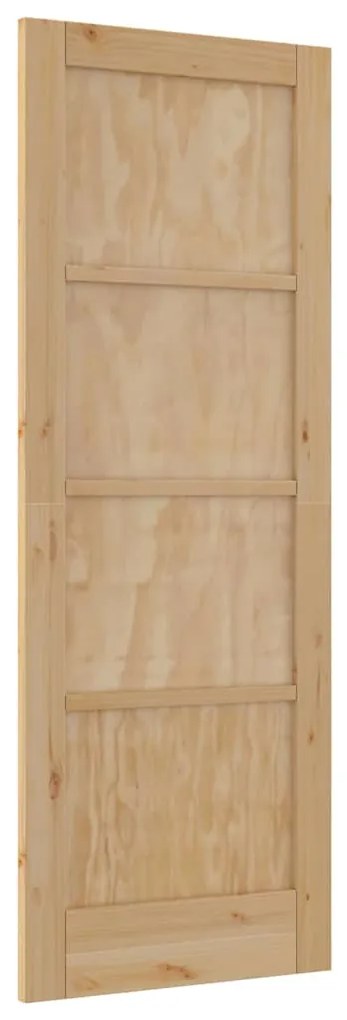 porta interior 'ORKDAL'73,5x198,5x4 cm em madeira sólida de pinho