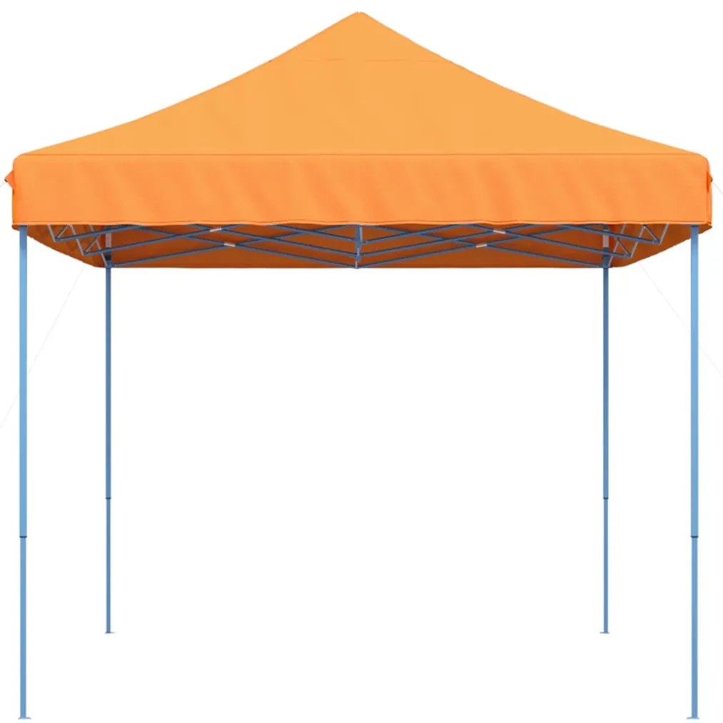 Tenda para festas pop-up dobrável 440x292x315 cm laranja