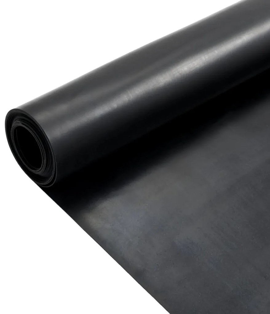 Tapete de borracha antiderrapante liso 1,2x2 m 1 mm