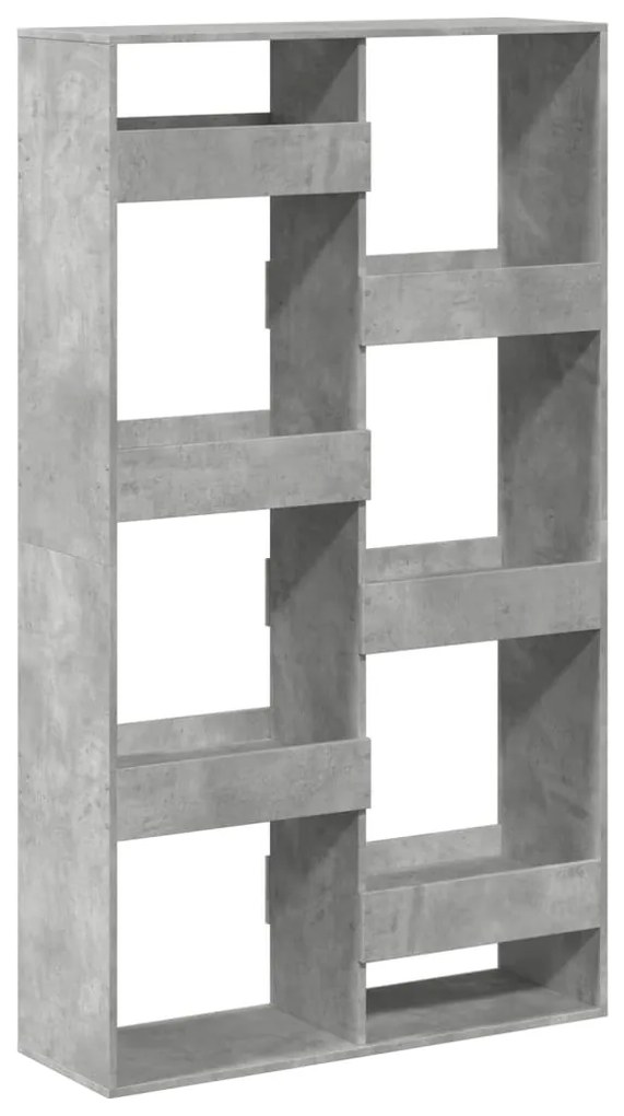 Estante 100x33x175 cm derivados de madeira cinzento cimento