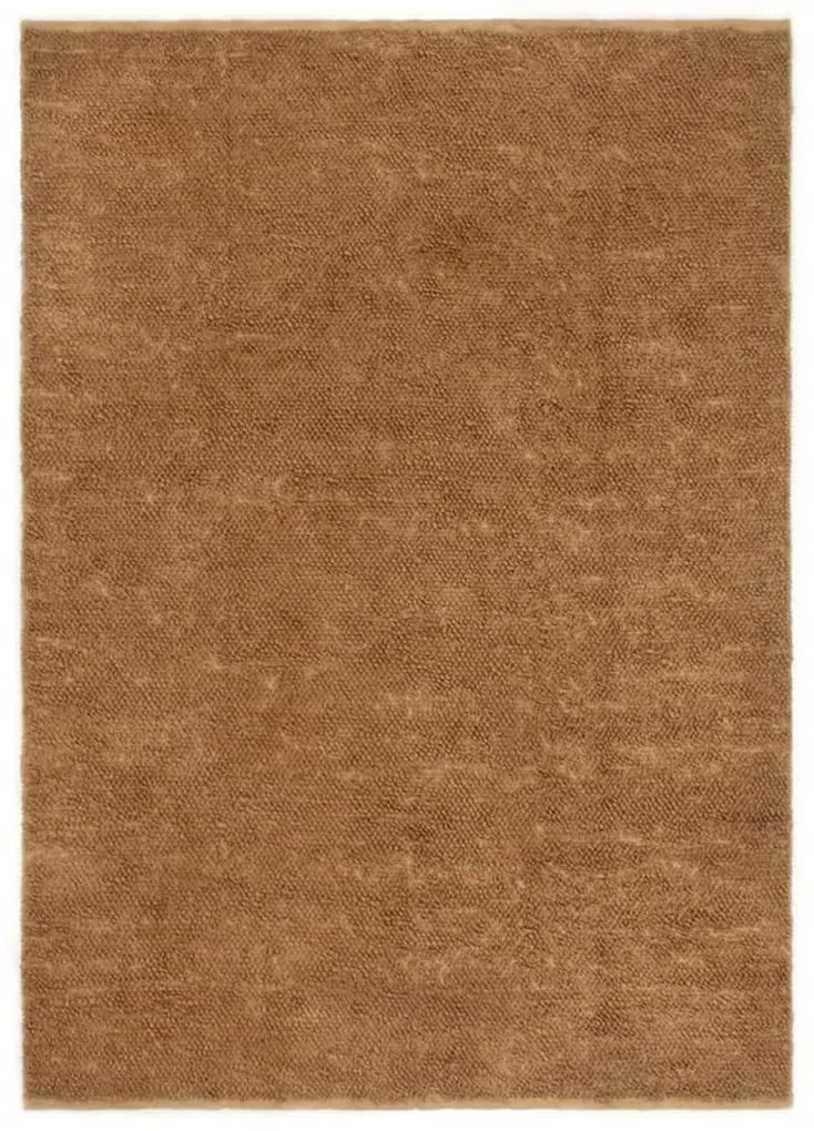vidaXL Tapete em pelo enrolado artesanal 120x180 cm juta e algodão