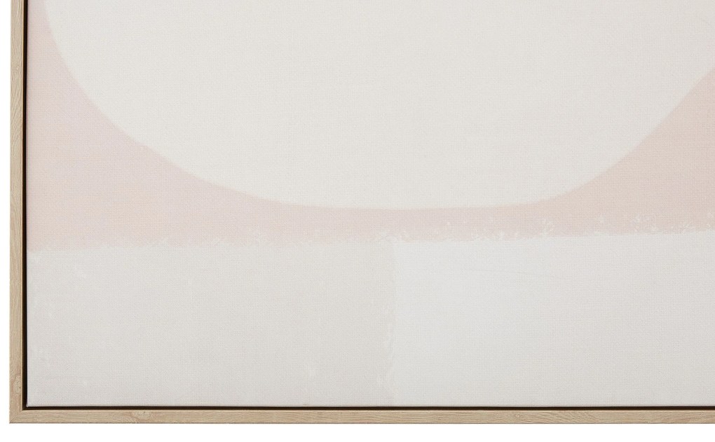 Quadro decorativo com moldura creme 63 x 93 cm BAONE Beliani