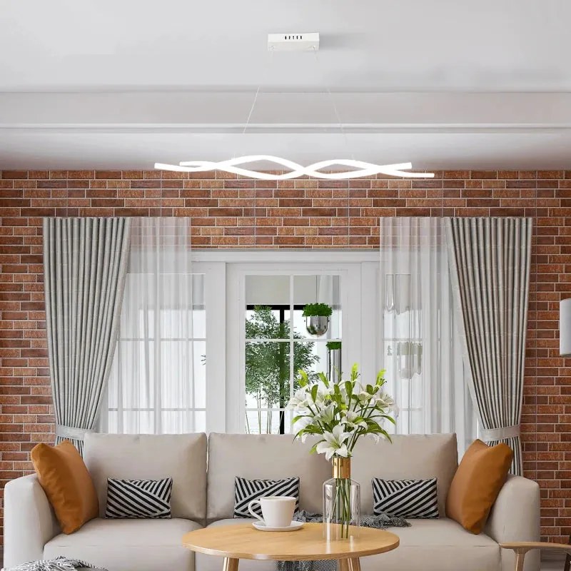 Candeeiro de Teto em LED DNA - Design Moderno