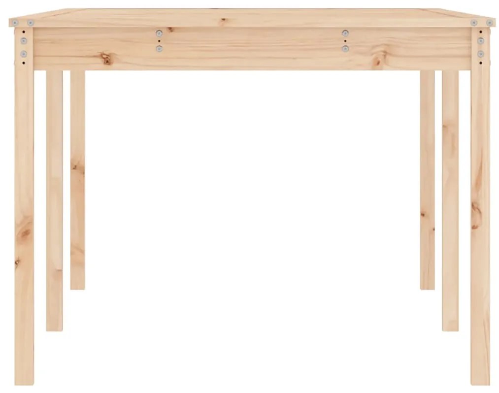 Mesa de jardim 203,5x100x76 cm madeira de pinho maciça