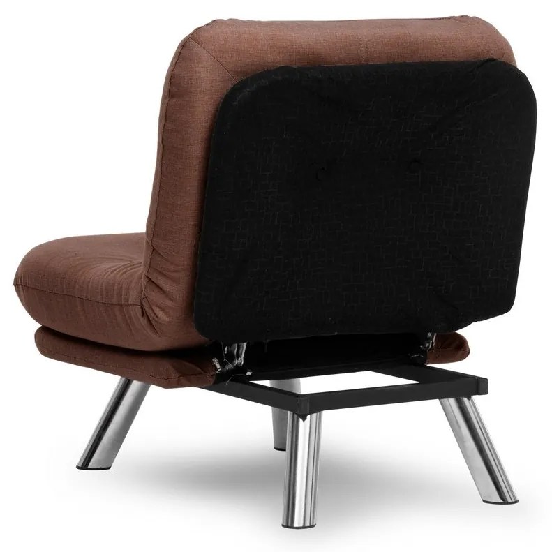 ****
Sofá-cama 1 lugar Misa – Castanho Claro – 110x70 cm
**