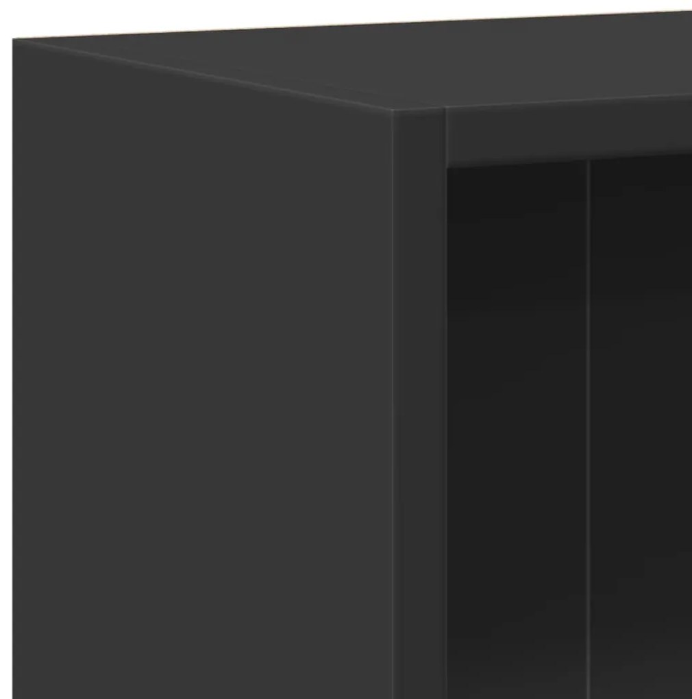 Estante 60x24x76 cm madeira processada preto