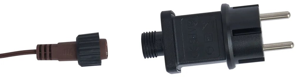 Candeeiro de pé Rena em rattan castanho incluindo LED IP44 - Flossie