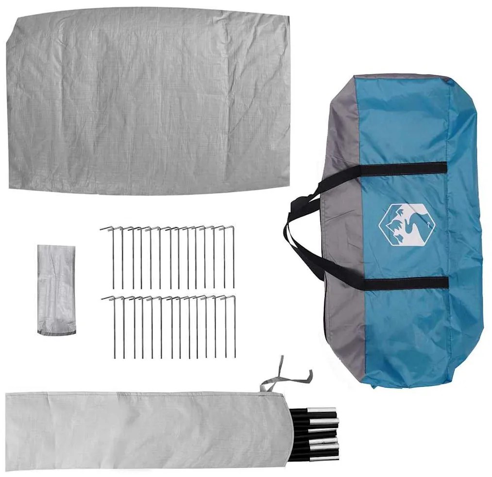 Tenda Tipi Azul pra 10 Pessoas, Impermeável