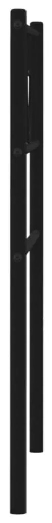Cabeceira de cama 80 cm metal preto