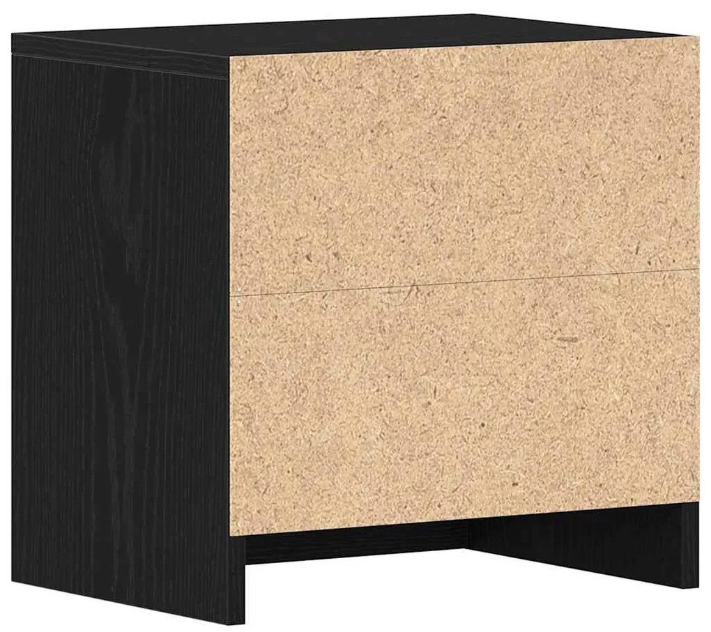 Mesas de cabeceira 2 pcs 40x30x40 cm carvalho preto
