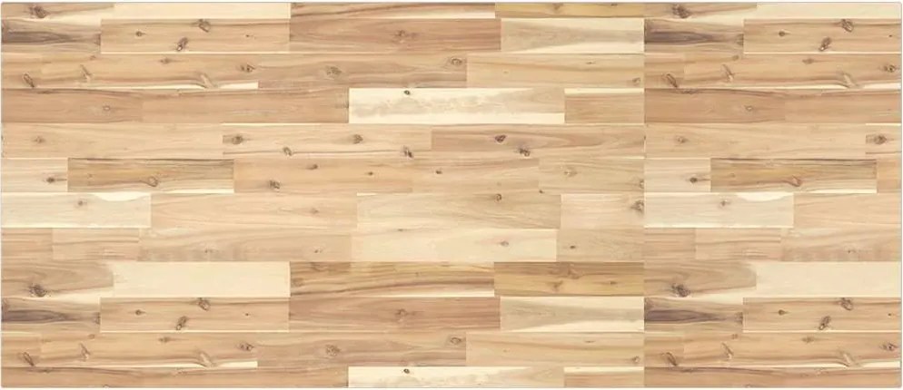 vidaXL Tampo de secretária 140x60x2 cm acácia maciça não tratada