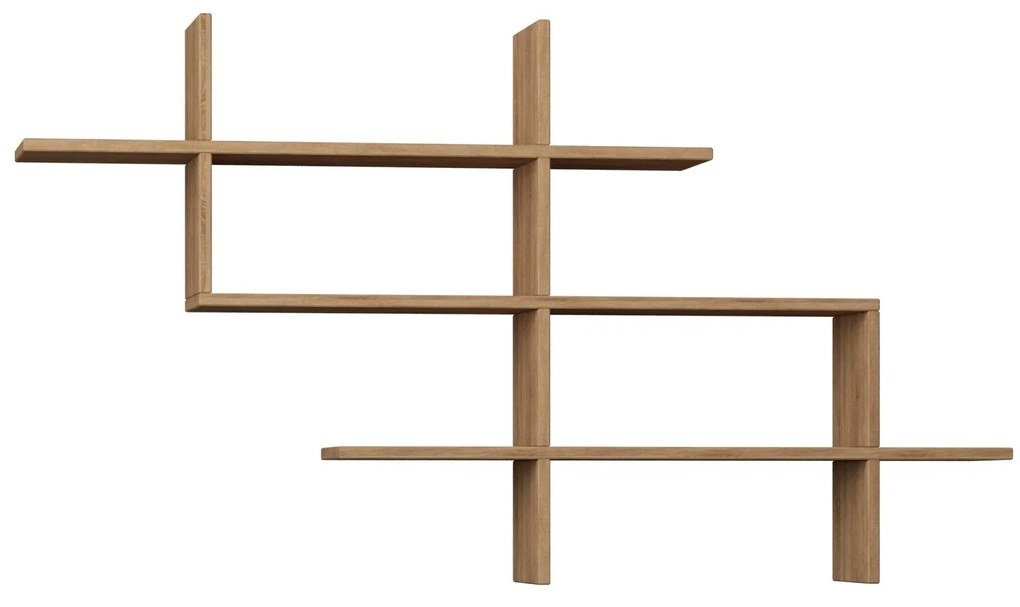 Estante Halic – Carvalho – 150 cm x 82 cm x 22 cm