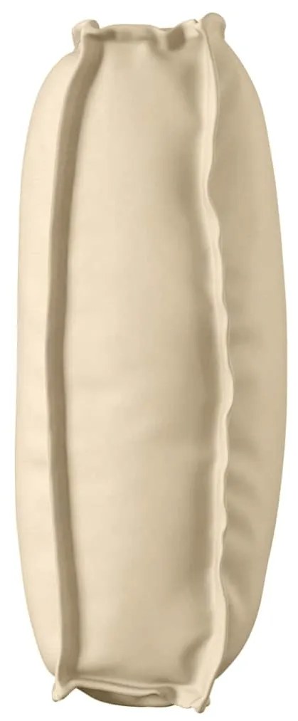 Almofada para Palete Bege 120 x 50 x 12 cm em Tecido Oxford